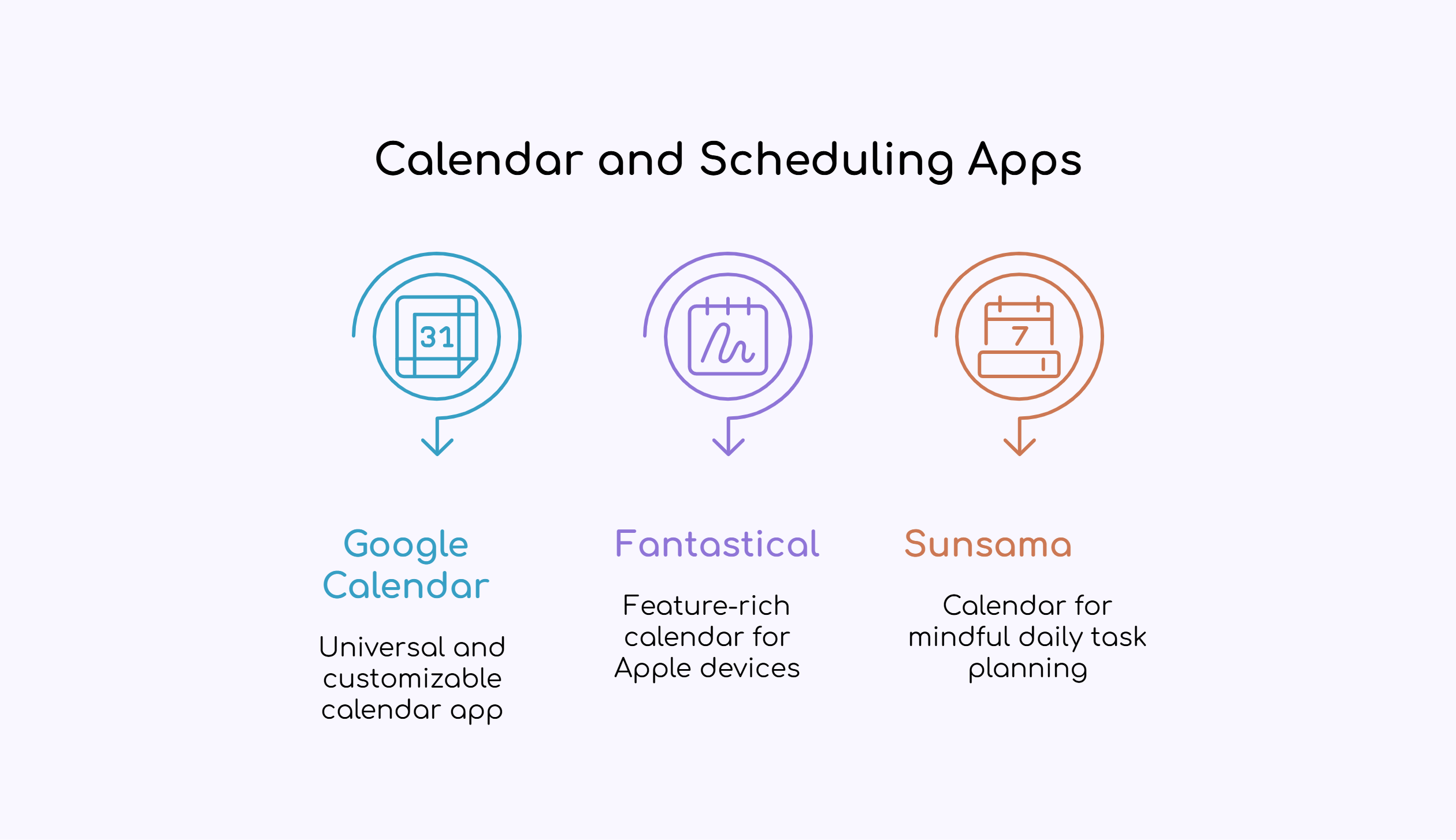 Calendar and Scheduling Apps